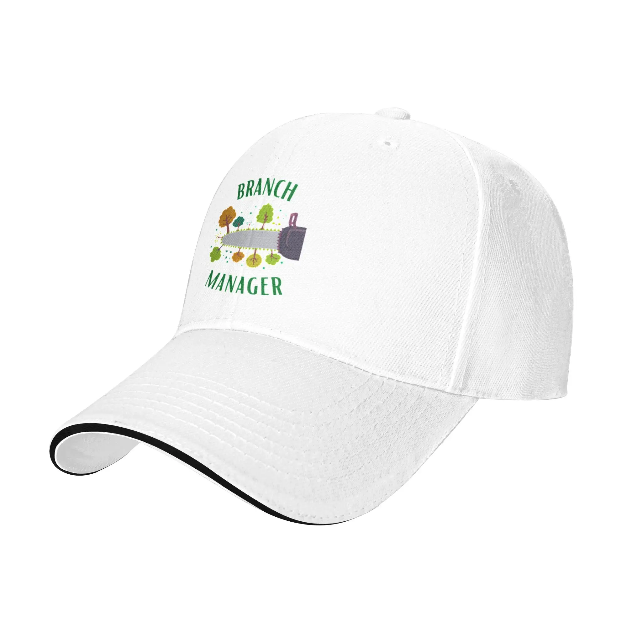 Branch manager pun for arborist or logger Gift For Children Men Women A Baseball Cap Hat