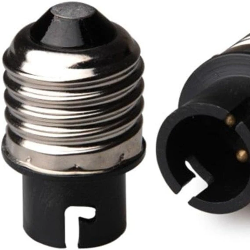 

High Quality E27 To B15 B15D BA15D Adapter Lamp Base Socket Converter PBT Flame Retardant Material Sewing Machine Light Fixture
