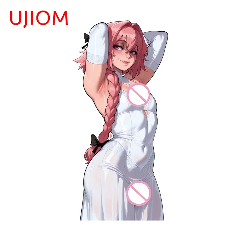 UJIOM Astolfo Cute Cartoon Wall Sticker High Quality Waterproof Sunscreen PVC Decal Suitable For Veneer Murals Decoration