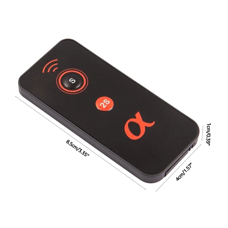RC-S IR Infrared Control Wireless Camera Shutter Release Remote Control for Sony Alpha A7 A7 II A7R A7S A6000 A230 A330