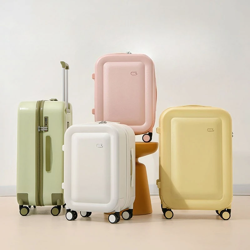 

Sweet Color Spinner Luggage 20Inch Carry On Suitcase Large Capacity Travel Bag Women Students Vacation Business Trip TSA Lock
