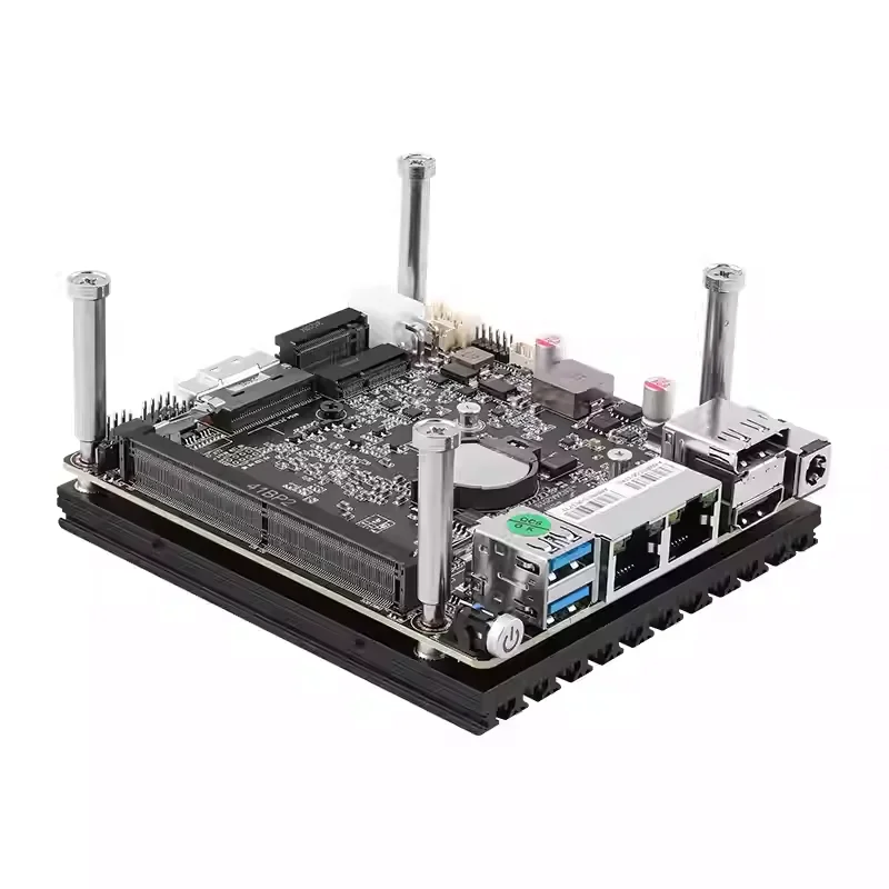 X86-P5 DIY NAS Motherboard I3-N355 N350 N150 Max 7*M.2 NVME or 6*SATA Kit DDR5 2x I226-V 2.5G LAN HDMI+DP Firewall Mini PC