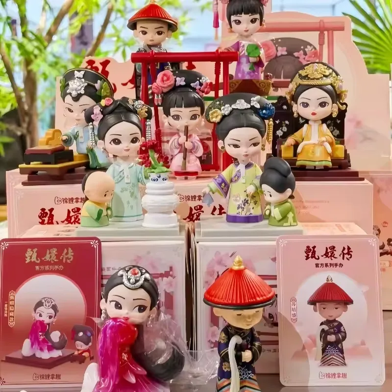 

Empresses In The Palace 3 Generation Blind Box Legend Of Zhen Huan Anime Action Figures Pvc Model Collection Toys Decor Gifts