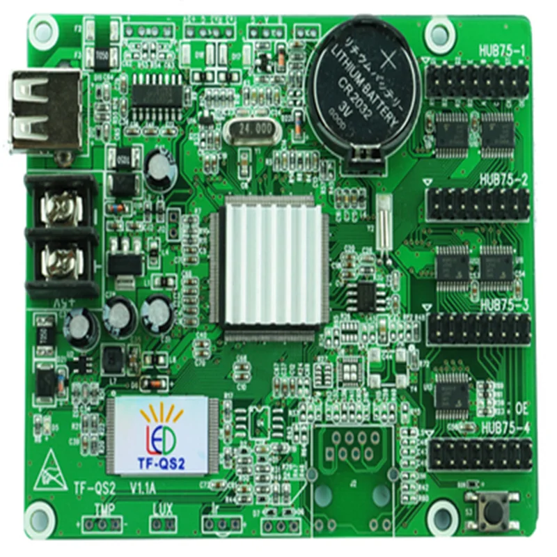 

TF-QS2 полноцветная асинхронная Фотографическая карта управления, U-диск