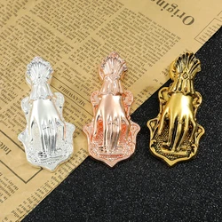 Lady’s Hand Shaped Book Clip Vintage Notebook Clip Metal Gilded Hand Sleeve Book Decoration Storage Clip Stationery