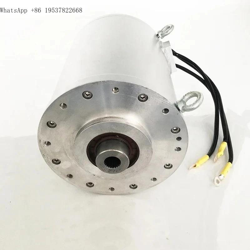 High torque rated power 40KW peak power 70kw electric vehicle PMSM motor and controller