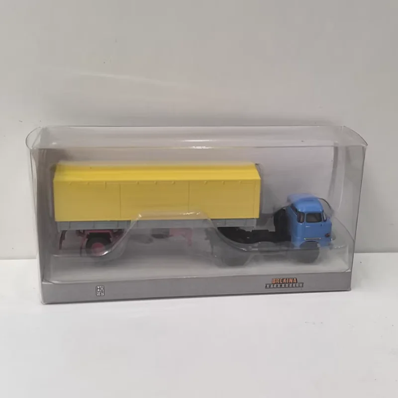 

BREKINA масштаб 1/87 HO IFA W50 планет пластиковая имитация модели автомобиля статическая коллекция украшенные праздничные подарки игрушки сувенирный подарок