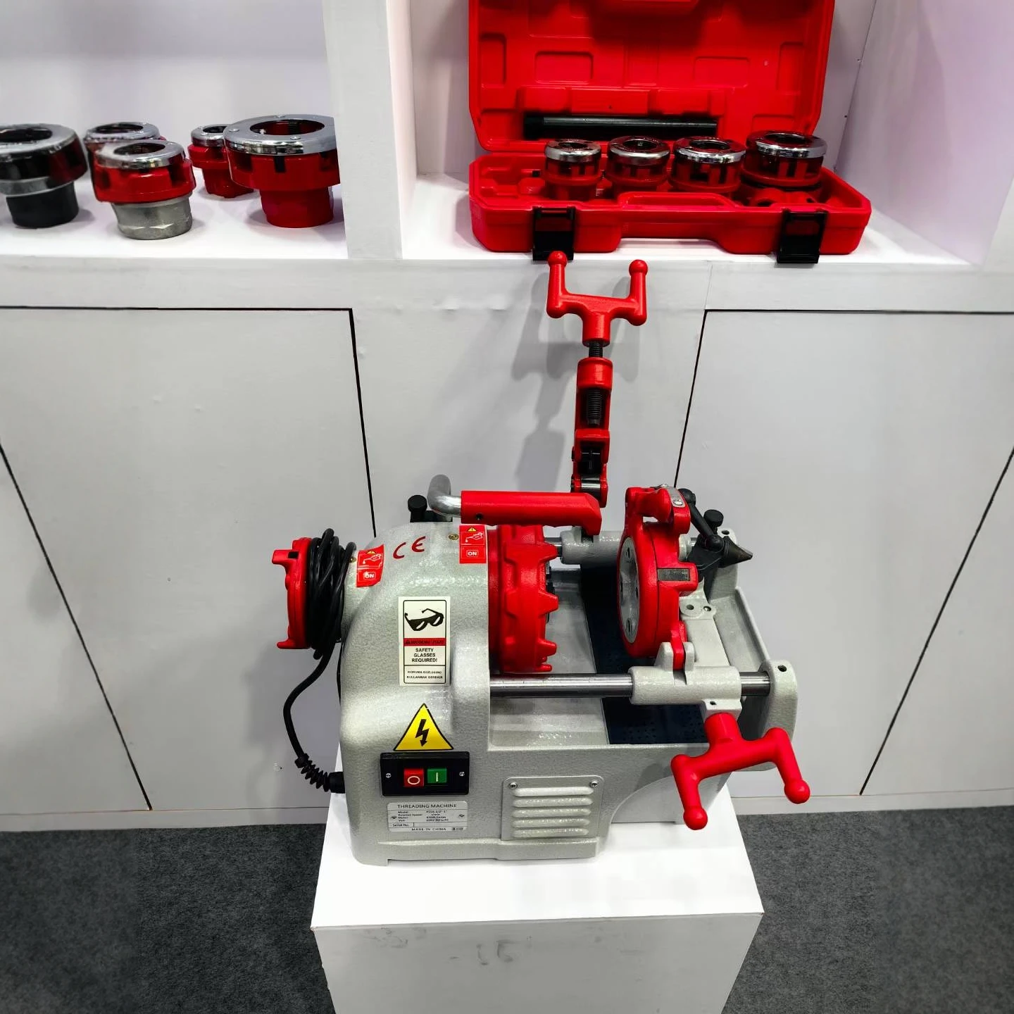Small Electric Threading Machine 110V220V 650W 50HZ/60HZ Lightweight Threading Machine