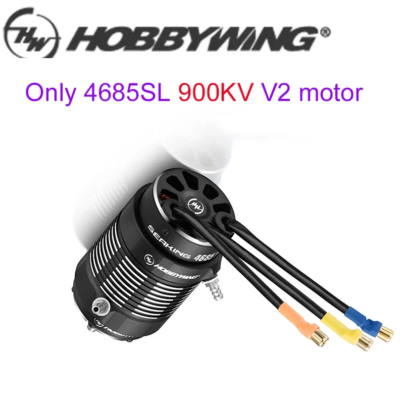 Hobbywing SEAKING 4685SL/54113SL V2 900KV 1500KV 800KV RC 보트용 브러시리스 모터 200A/300A HV V4 ESC