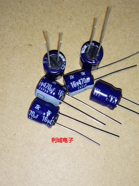 30PCS/LOT Original Japanese TK TOSHIN 16V 470UF Blue Robe Audio Electrolytic Capacitor Volume: 10X12 FREE SHIPPING