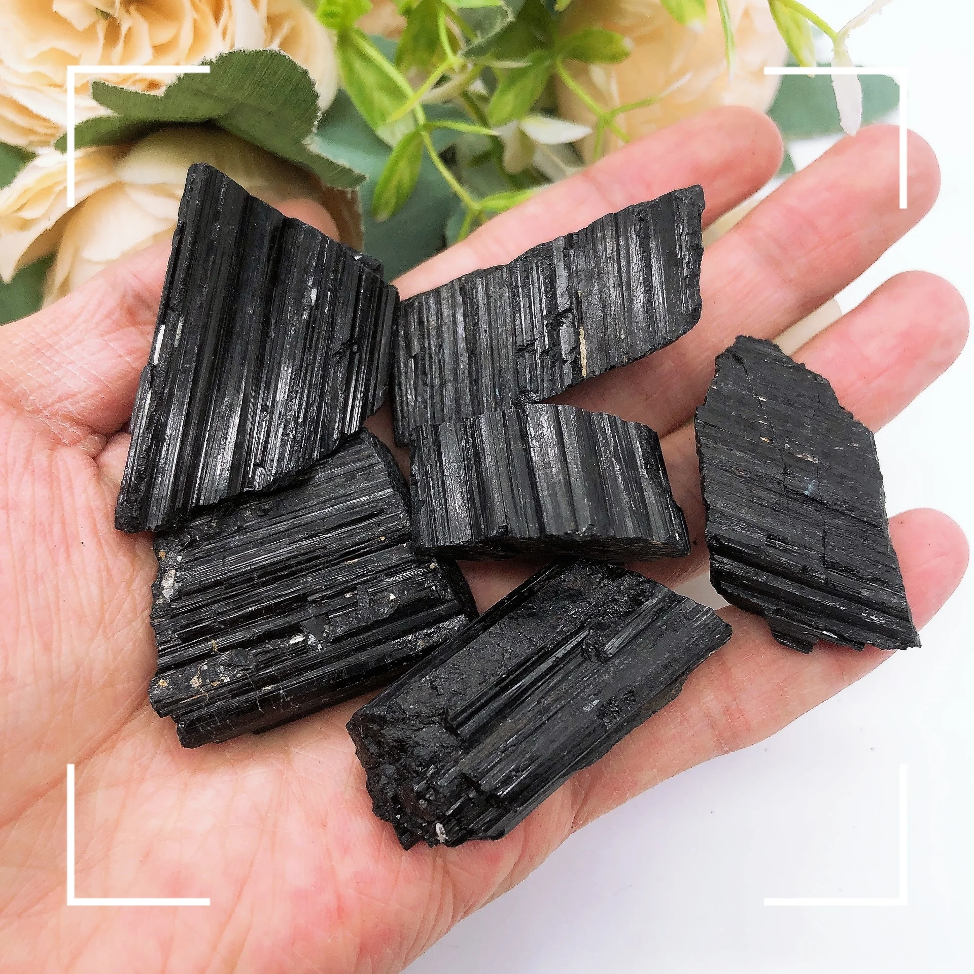 

100g Natural Black Tourmaline Gravel Raw Gemstone Mineral Specimen Crystal Reiki Healing Advanced Collection