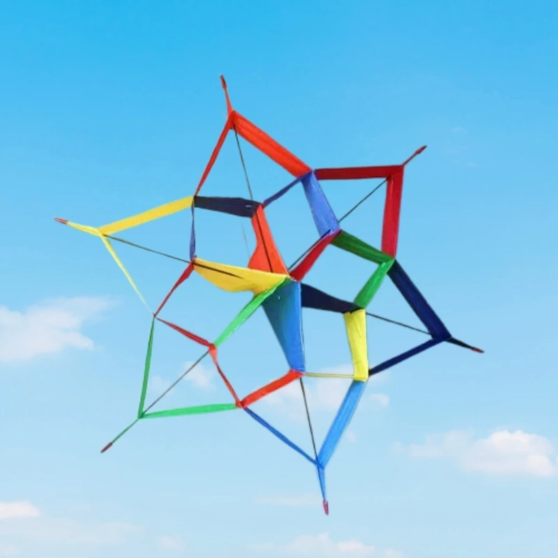 Kostenloser versand neue 3d kite fliegen outdoor spielzeug drachen für kinder string linie nylon drachen professionelle drachen Outdoor spielzeug delta kite
