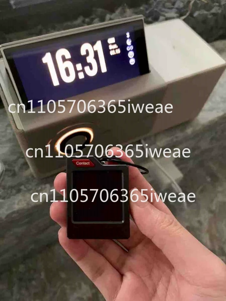 Locator PhotoTag Color E-ink Screen DIY Keychain Anti-lost Device Tracking Keychain