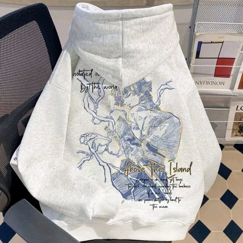 جديد شيطان القاتل سلسلة Agatsuma Zenitsu الإبداعية أنيمي الكرتون طباعة للجنسين فضفاضة مريحة لينة الجلد ودية الأزياء هوديي #2