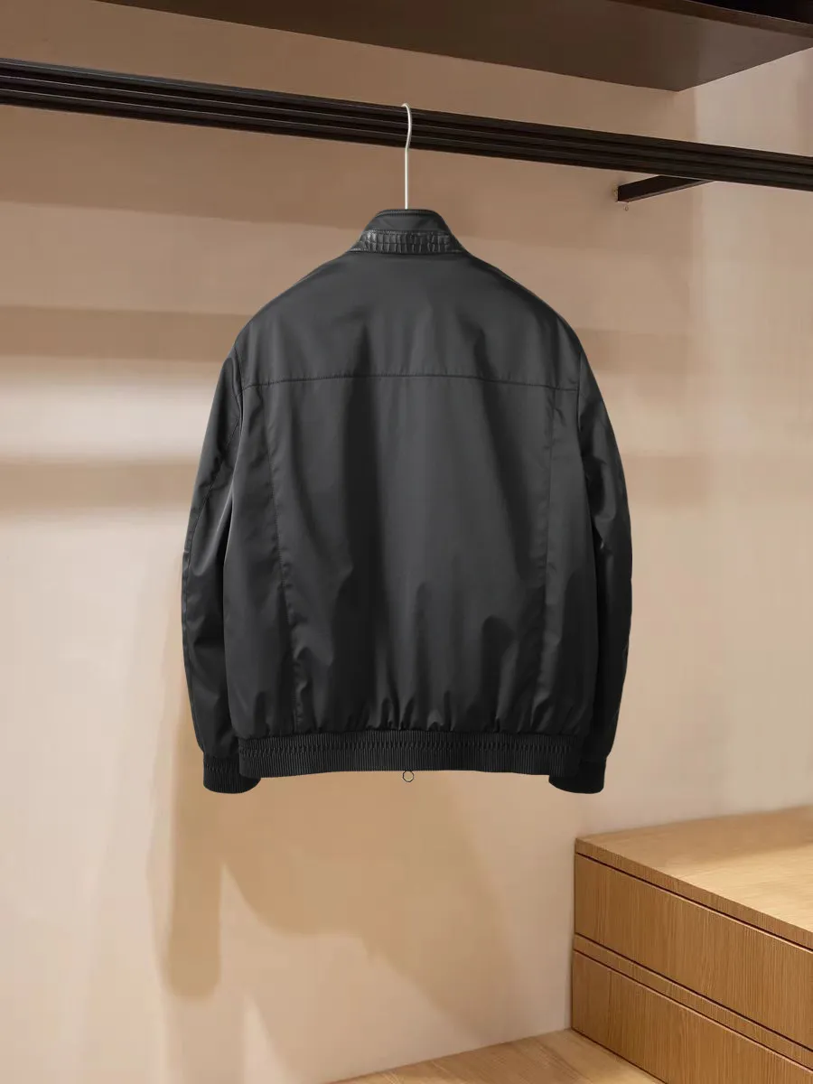 2025 autumn and winter new high-end warm white goose down business versatile casual stand-up collar down jacket