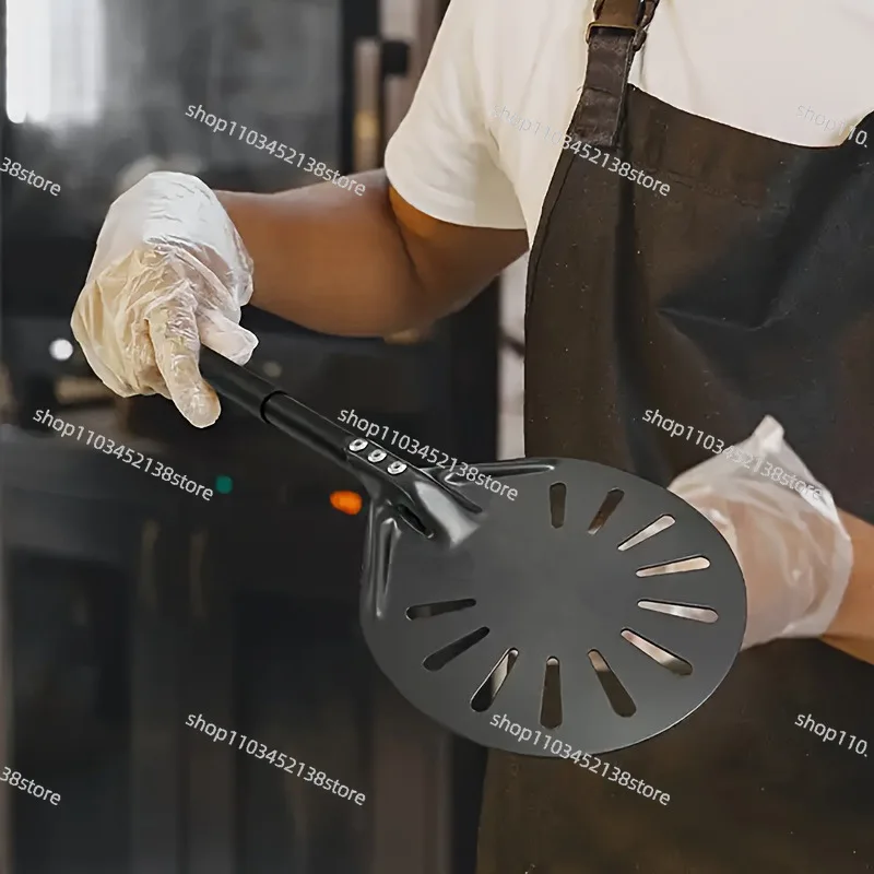 6 Inch Round European Bag Shovel Household Pizza  Punching Anode Hard Film Punching  Oven Turning Shovel