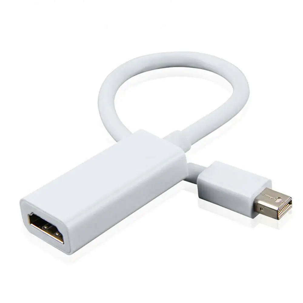 Thunder Bolt Mini DisplayPort DP to compatible Cable Adapter for iMac Pro Air