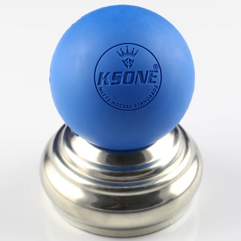 KSONE Massage Ball 6.3cm Fascia Ball Lacrosse Ball Yoga Muscle Relaxation Pain Relief Portable Physiotherapy Ball 8