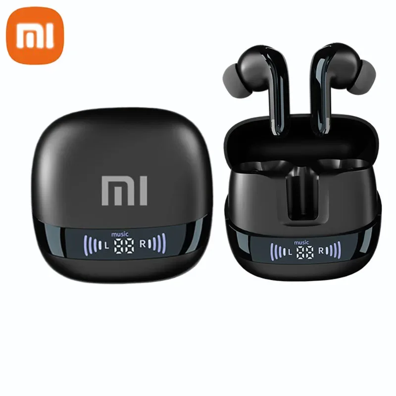 XIAOMI-Casque Bluetooth sans fil F8 avec micro, écouteurs de charge, écouteurs à réduction de bruit, casque de sport à affichage LED, original