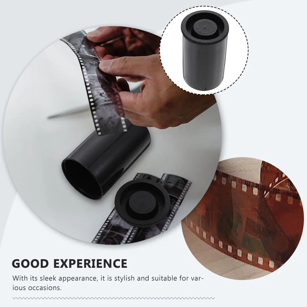 

50Pcs Film Canisters Plastic Case for Camera Storage Small Film Storage Containers Dustproof Moisture Resistant Bulk