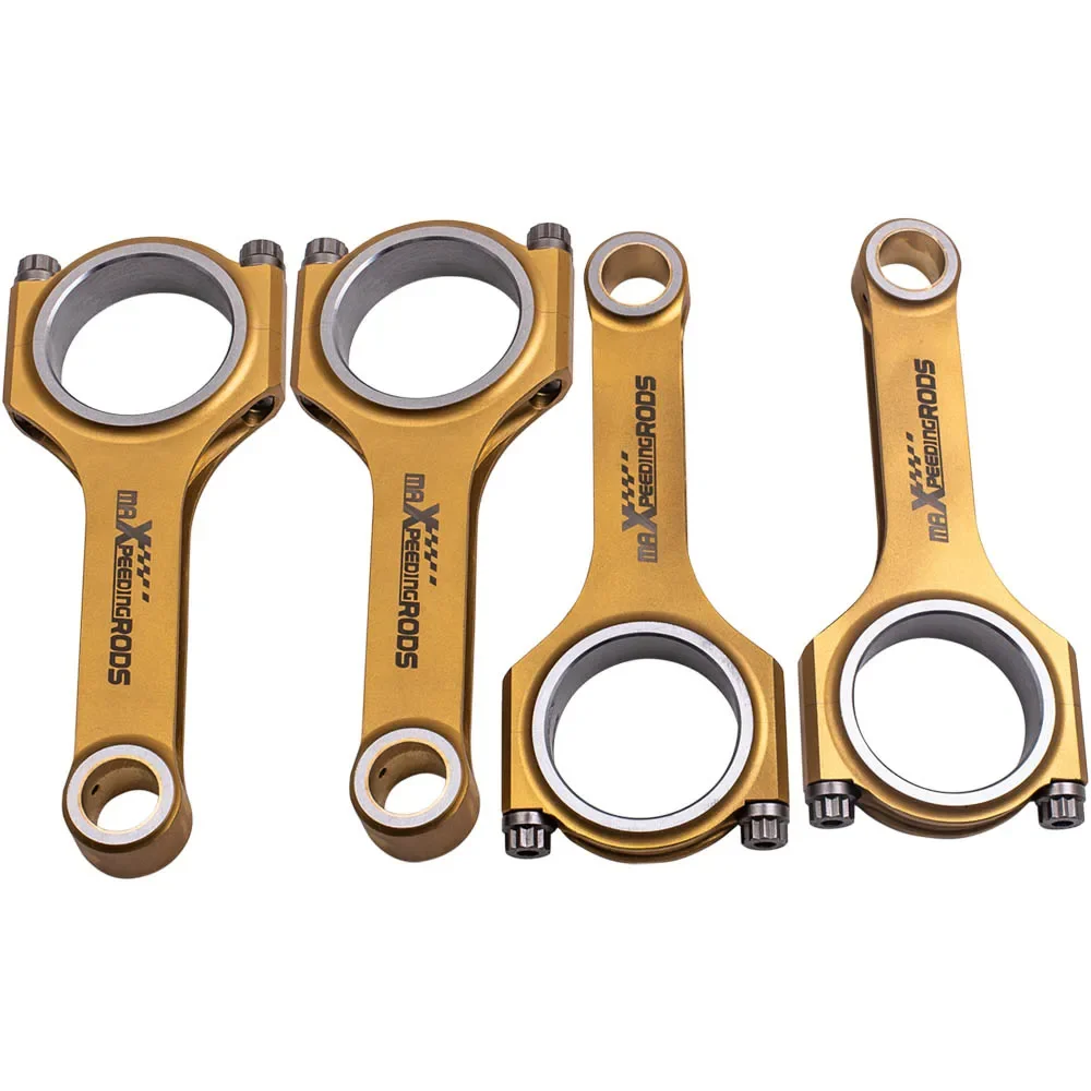 Maxpeedingrods TUV Titanizing Connecting Rods For Peugeot 207 RC/308 For MINI Cooper S 1.6T EP6DTS Forged 4340