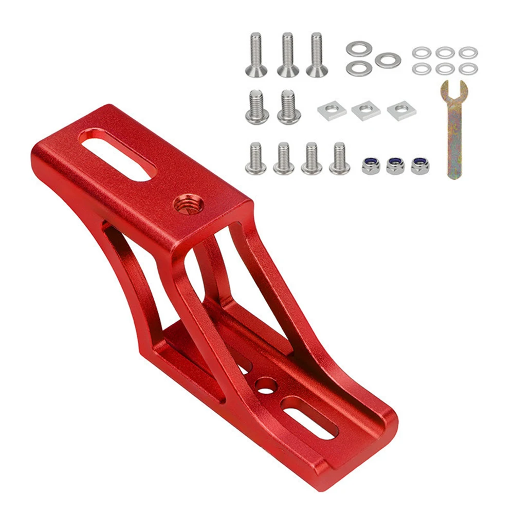 Aluminum Front Extension for Brompton Bikes 40x25mm Dimensions Compatible with Front Bag Mounting Systems Aluminum