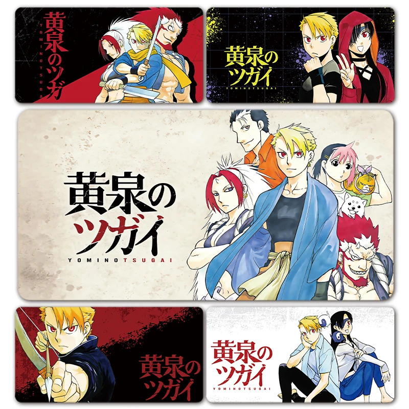 

Большой коврик для мыши и клавиатуры Battle Anime Yomi no Tsugai Yuru Asa XXL, настольный коврик для игр и офисной работы