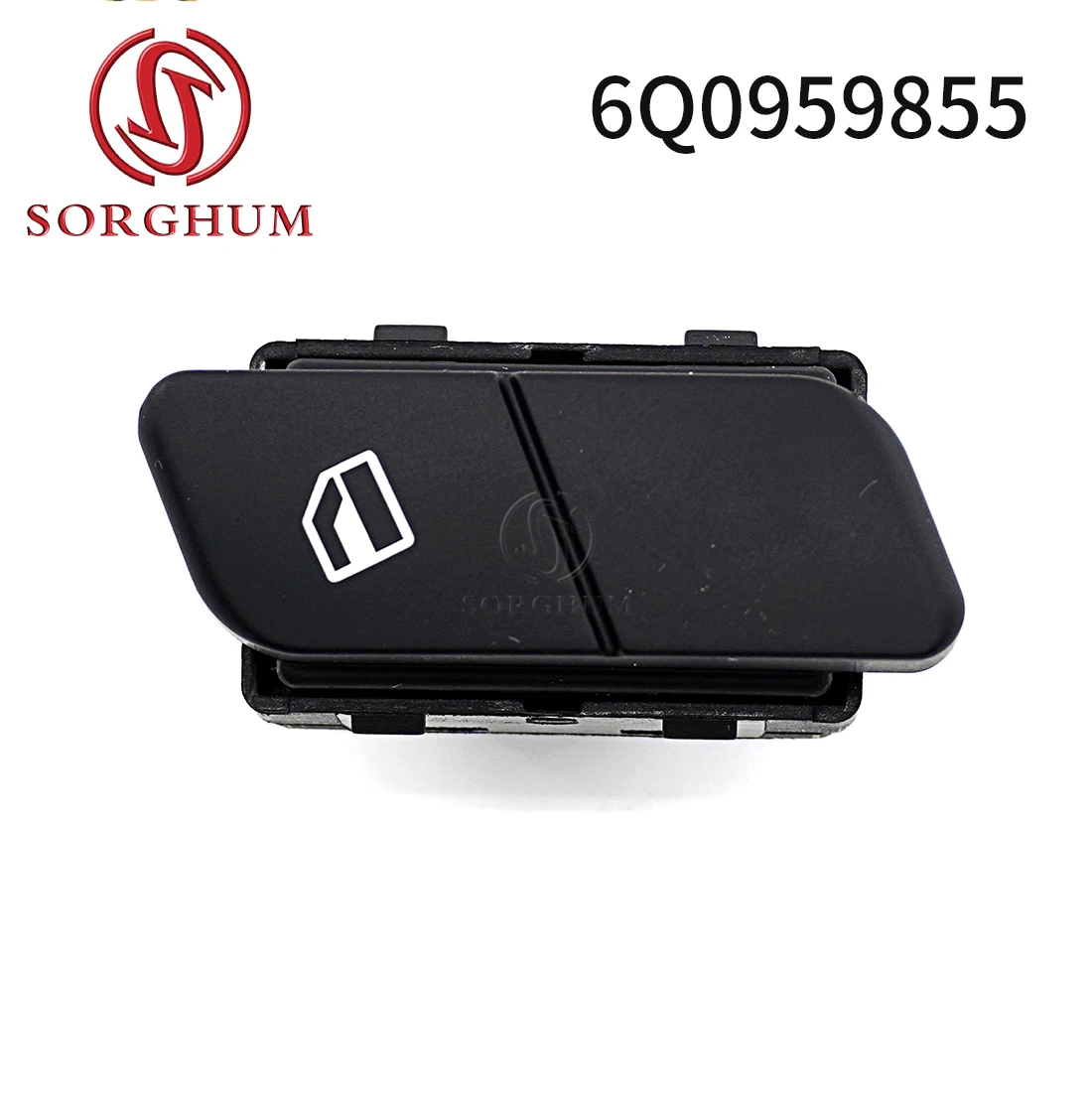 SORGHUM 6Q0959855 For VW Polo 9N Fox-Africa 2004-2010 Parati GOL LH Left Rear Electric Power Window Switch Lifter Control Button