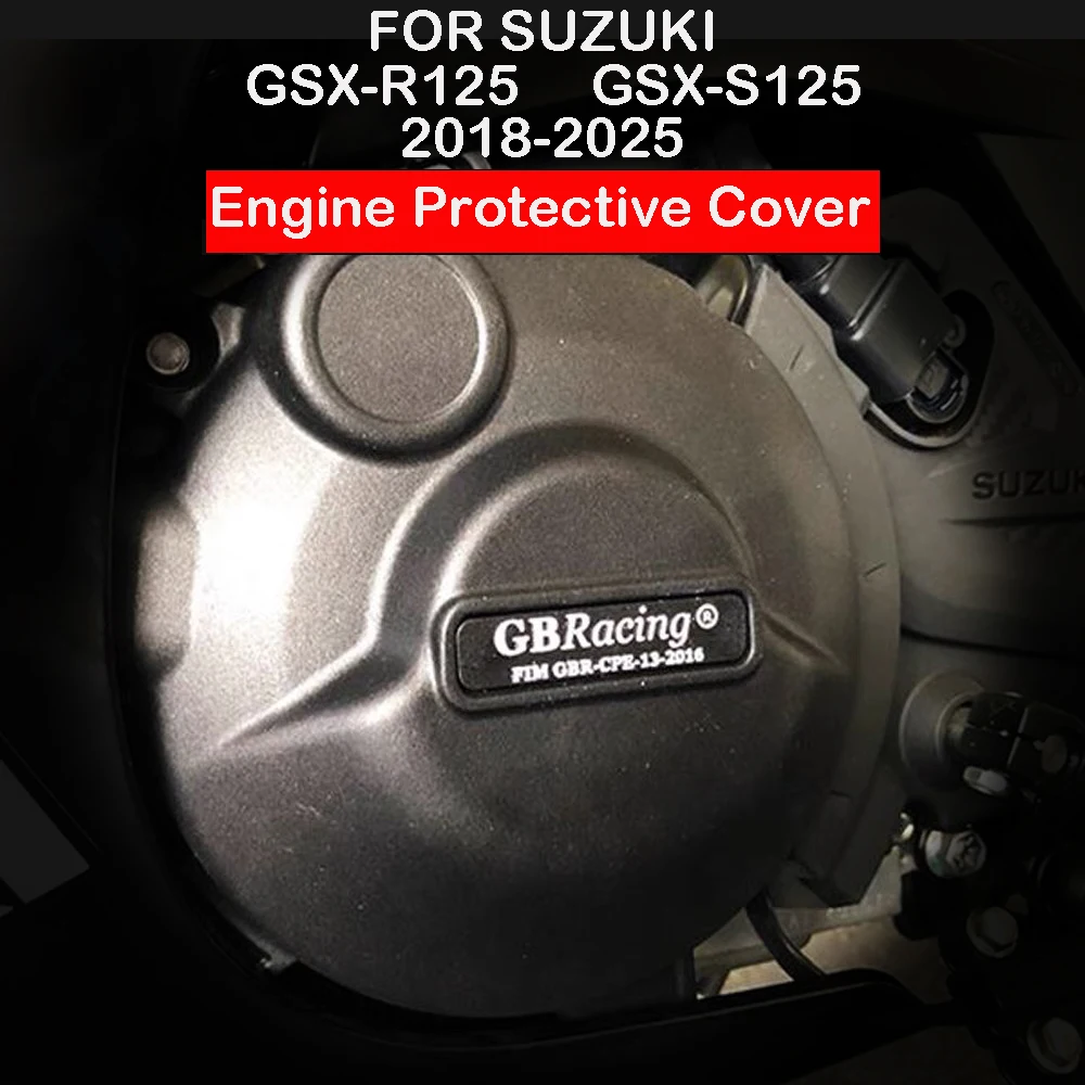 

GSXR125 Motorcycles Engine Cover Protectors For Suzuki GSX-R125 & GSX-S125 L8-M4 2018-2025 For GB Racing Protection Set Case