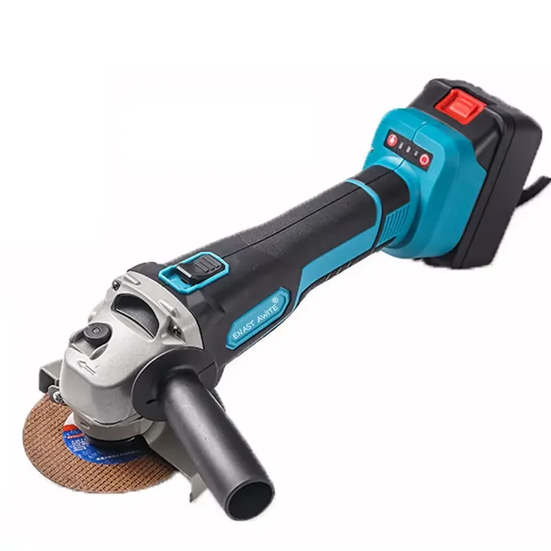 High Power Brushless Motor Lithium Electric Cordless Angle Grinder Electrical Polisher Multi Function Mini Burnisher 7500RPM