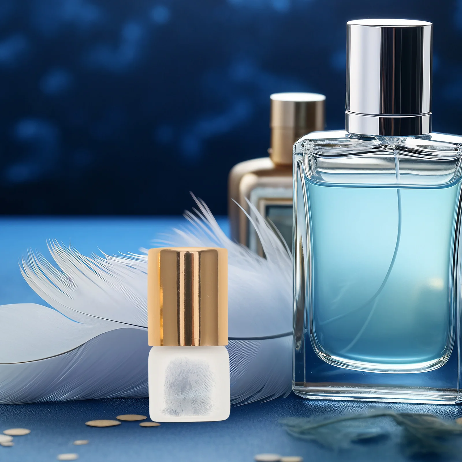 

20 Pcs Container Perfume Bottle Travel Essential Oils Glass Mini Roller Bottles