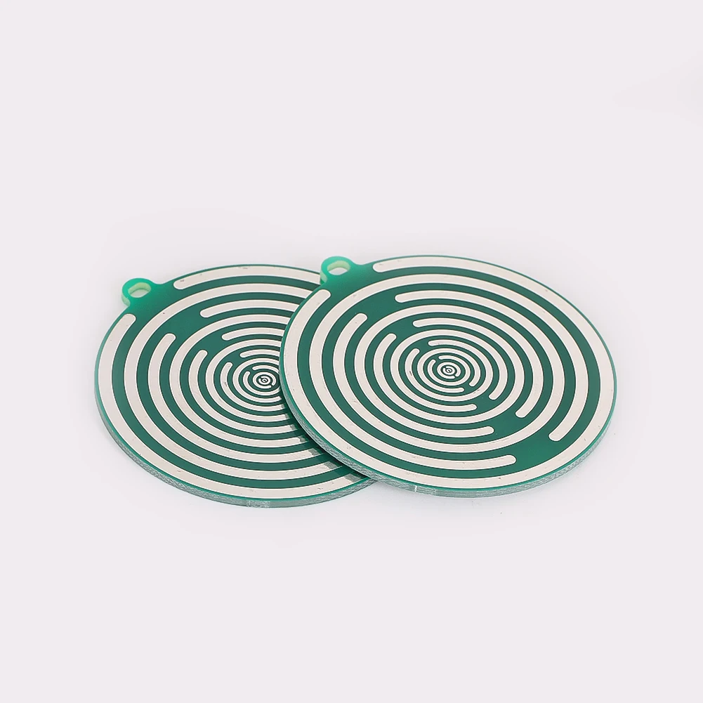 2PCS Energy Disc Polarizing Disk Double Sided Antenna Lakhovsky Multi Wave Oscillator MWO Awaken Self Repair Meditation Pendant