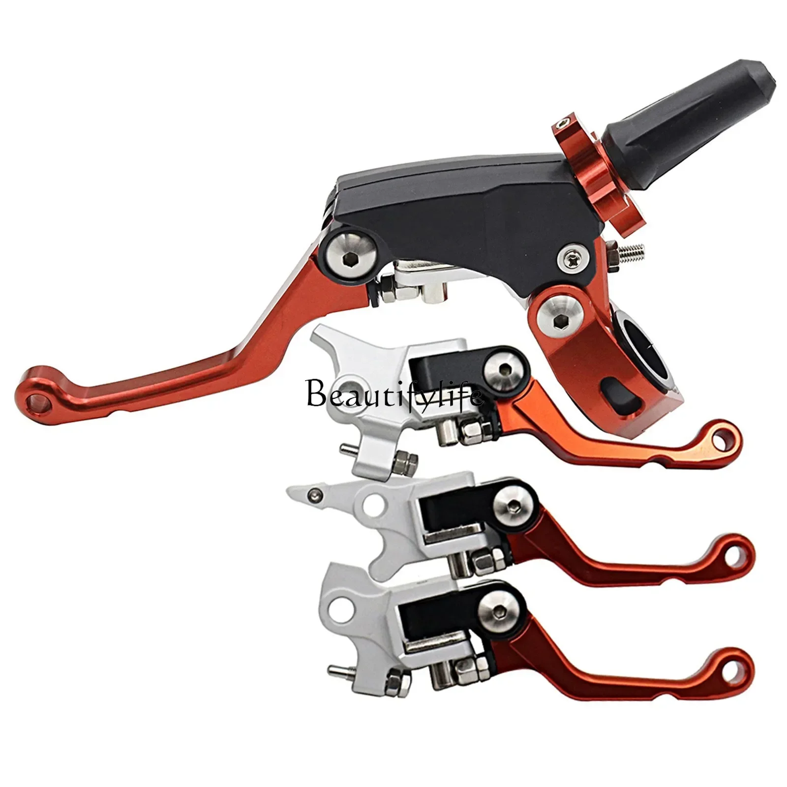 Suitable for motorcycle anti-drop folding handle CNC clutch handle constant ship brake handle on the pump