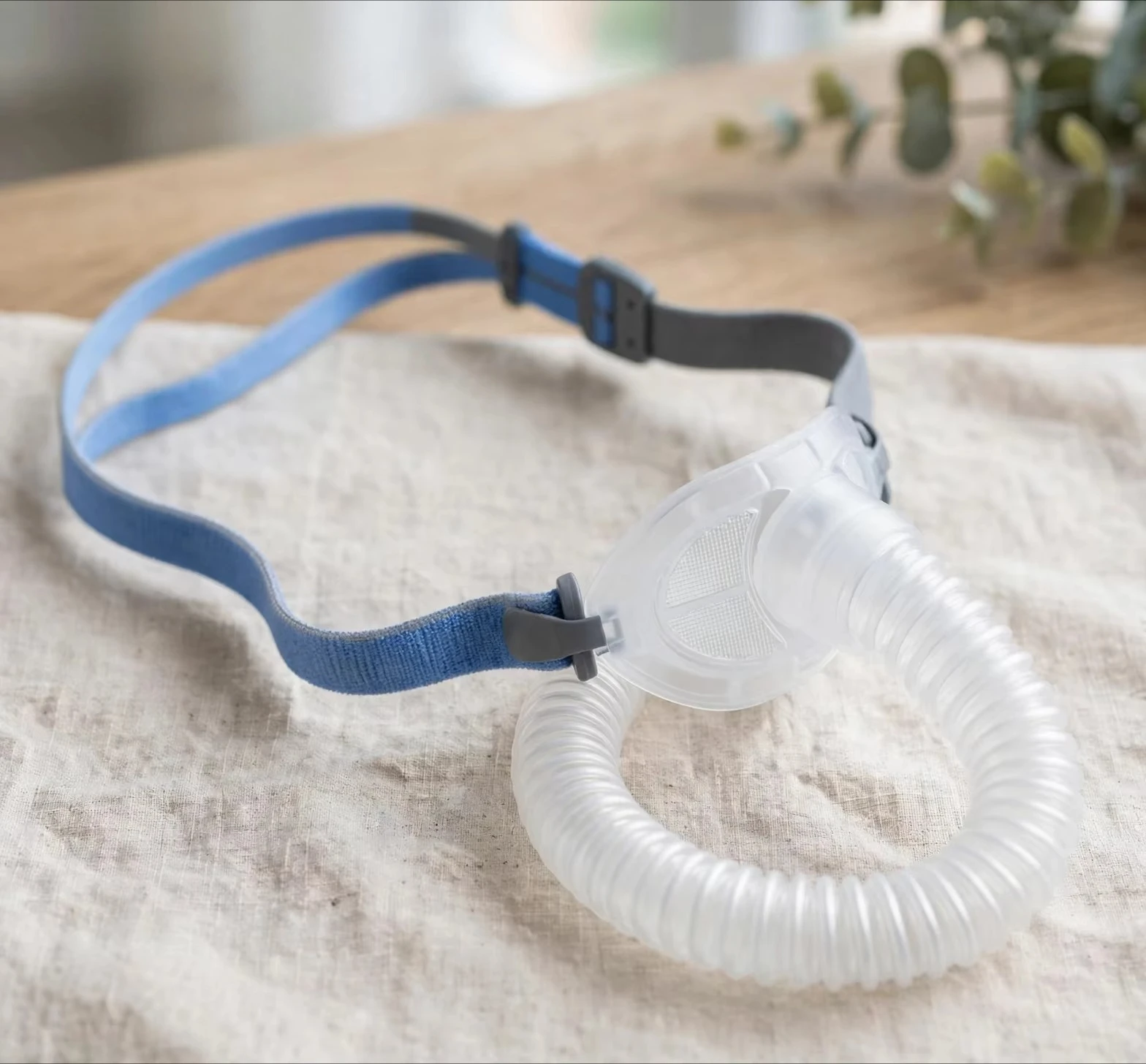 Replacement Frame System Kit Headgear Short Tube Compatible with AirFit P10 Nasal Pillow Mask Sleep Apnea Anti Snoring
