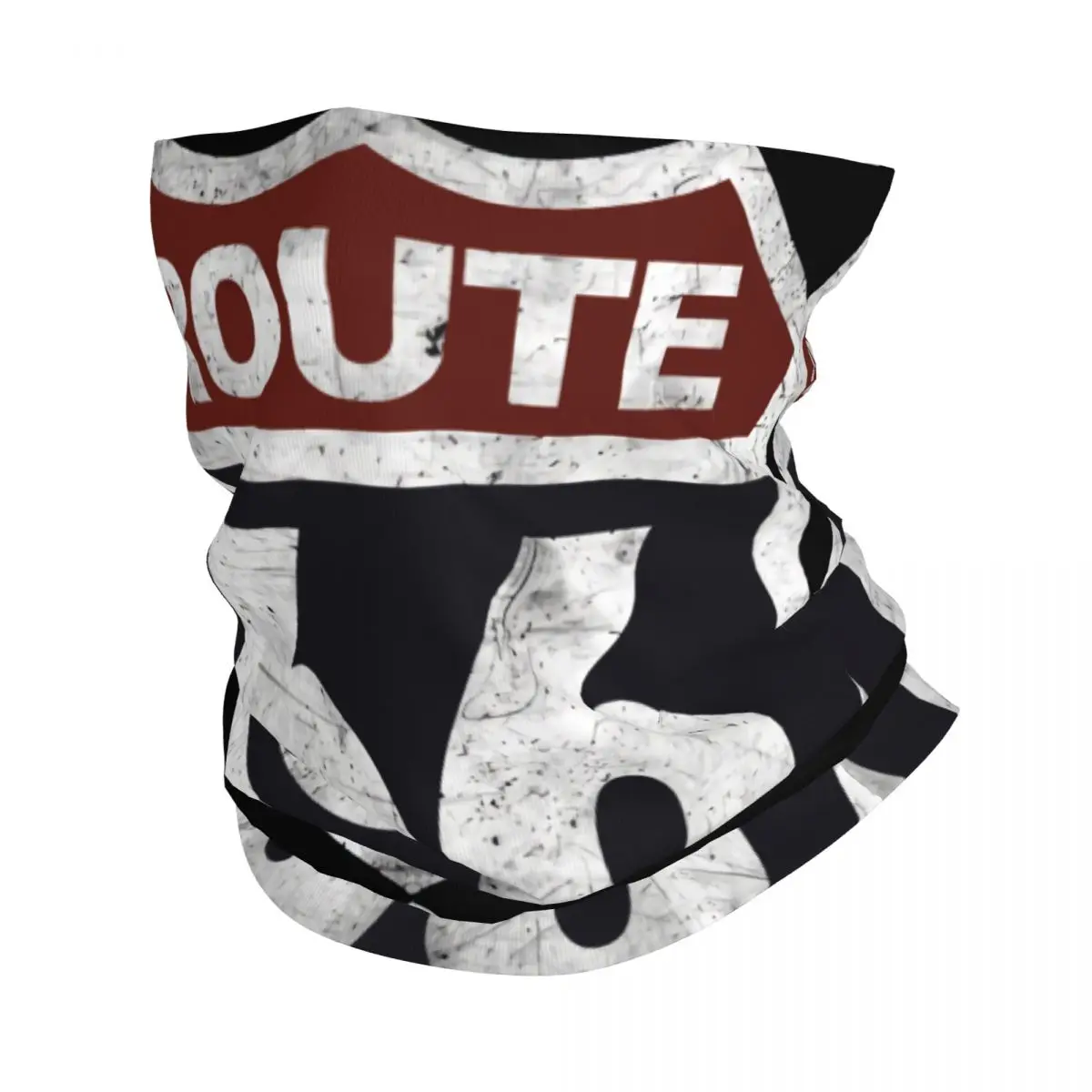 

Historic Bandana Neck Cover Motorcycle Club R-Route 66 Face Scarf Running Unisex Adult Windproof