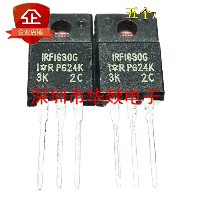 5pcs  IRFI630G  TO-220F 200V 5.9A