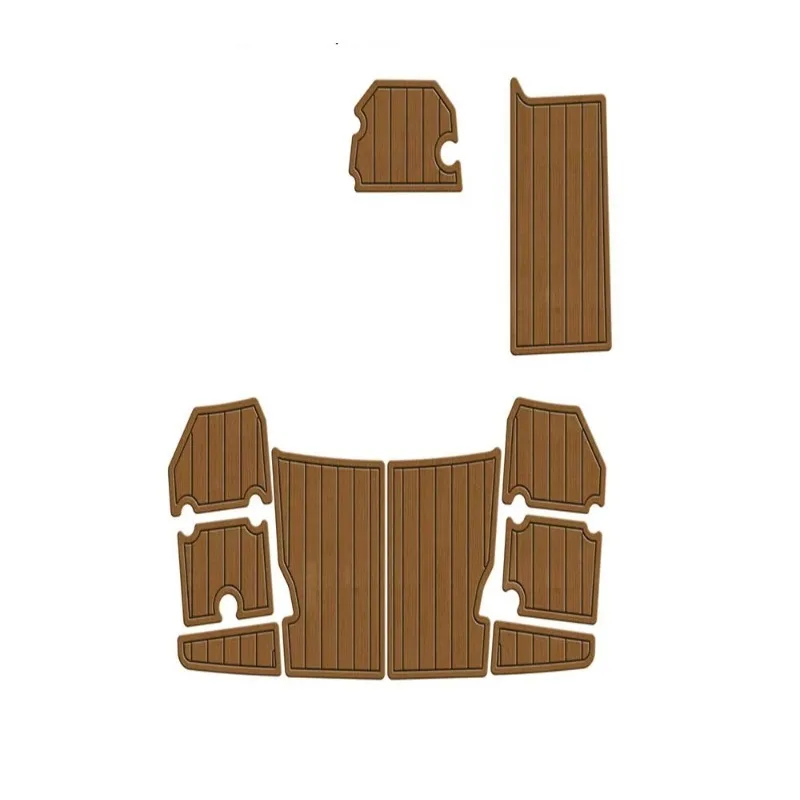 Boat Flooring Mat, EVA Foam Faux Teak Sheet, Swim Platform Cockpit Pad, for 1988 Sea Ray 300 Sundancer Boat Yacht Marine Deck