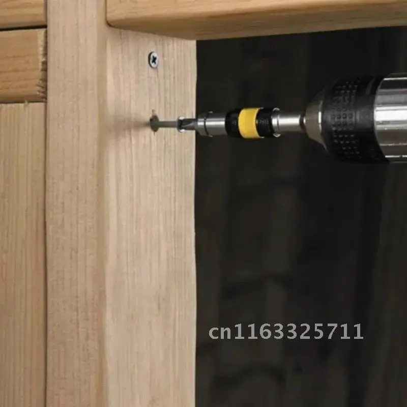 1/4" Magnetic Screw Drill Tip Drill Screw Tool Quick Change Locking Bit Holder Drive Guide Drill Bit Extensions