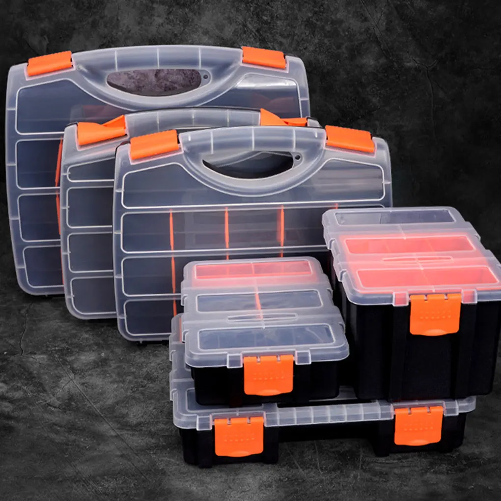 

Convenient And Durable Multcompartment Toolbox – For Production Workshop Storage Toolbox Parts Box B-320 (MJ32266)