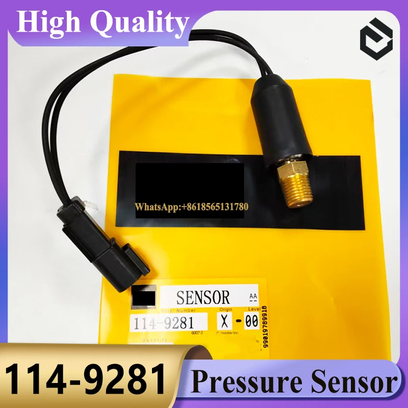 Sensor de Presión 114-9281 1149281 para Caterpillar CAT 12H 140 160 12K 120H 143H 135H 160K 140K 2 140K 160H 120K 140H 163H 14H