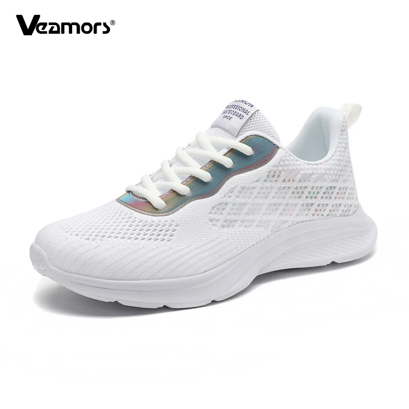 

Fashion Women Running Shoes Lightweight Casual Sneakers Outdoor Sports Shoes Mesh Breathable Comfort Casual Footwear Lace Up
