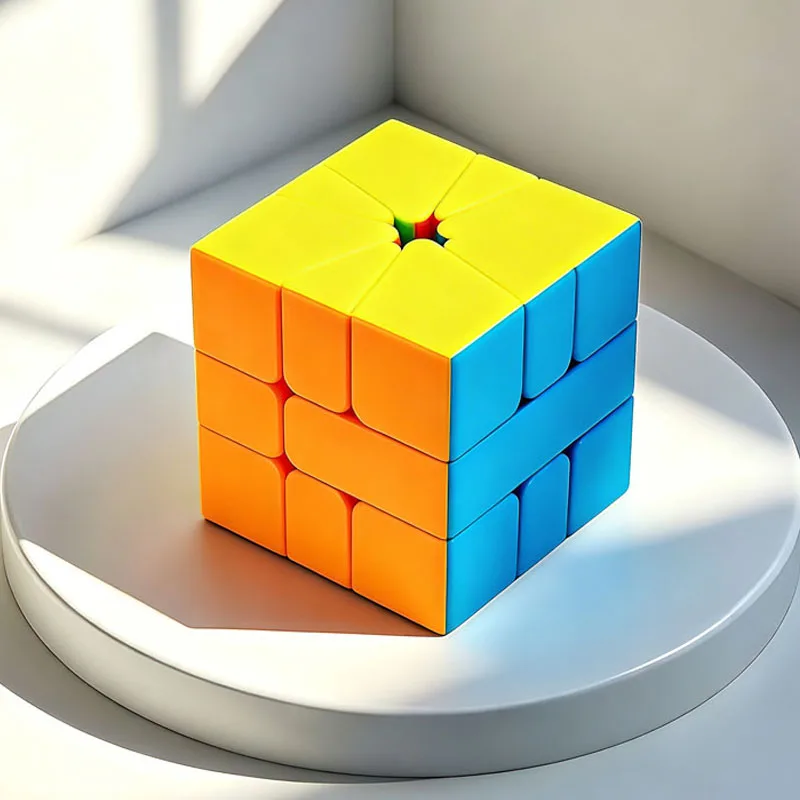 

Square One Speed Cube SQ1 Very Difficult Brain Games Fun Challenge Problem Solving Educational Toys for Kids And Adults