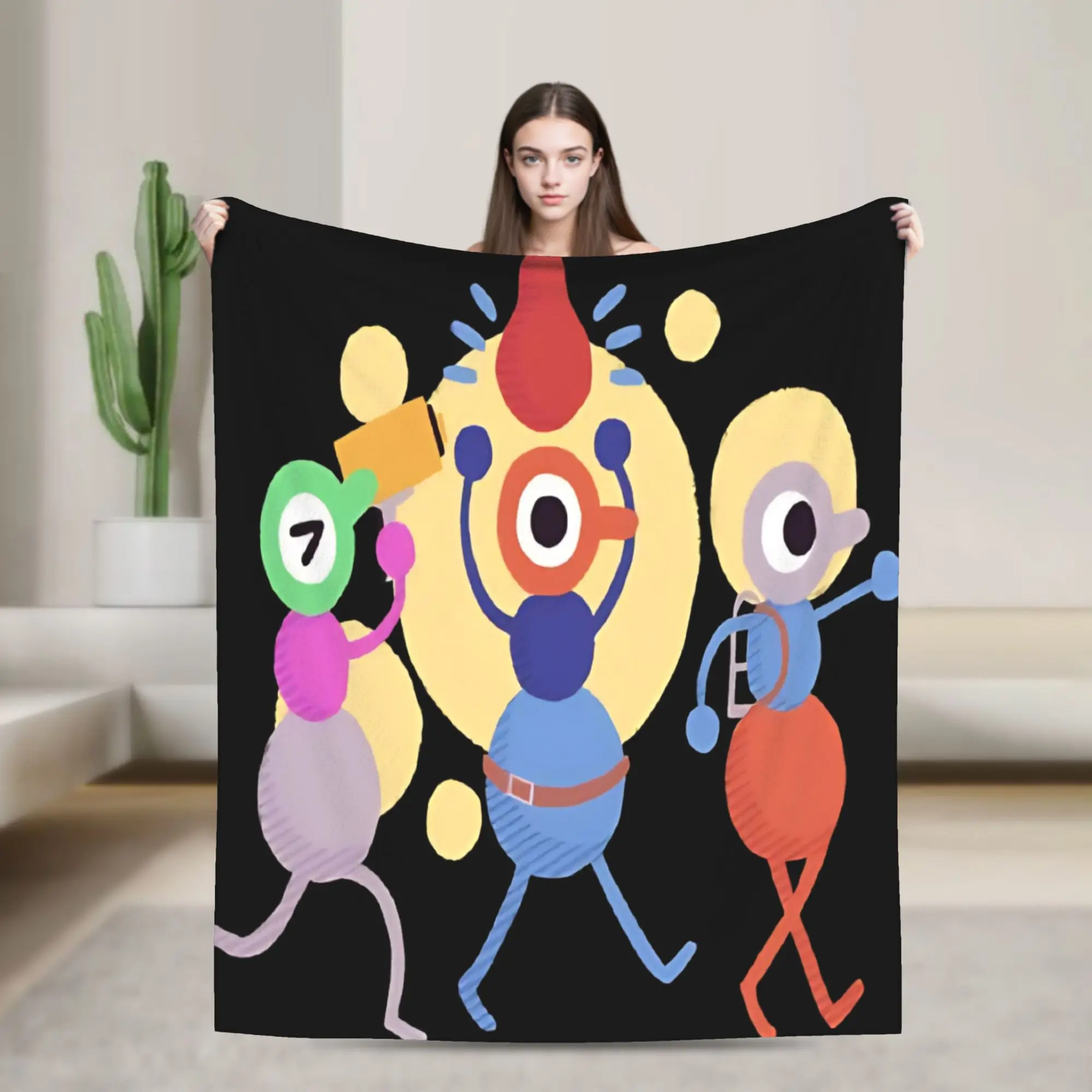 Big Walk Games 2026 Accessories Blankets Lightweight Thin Flannel  Throw Blankets Cozy Plush Thin Quilt
