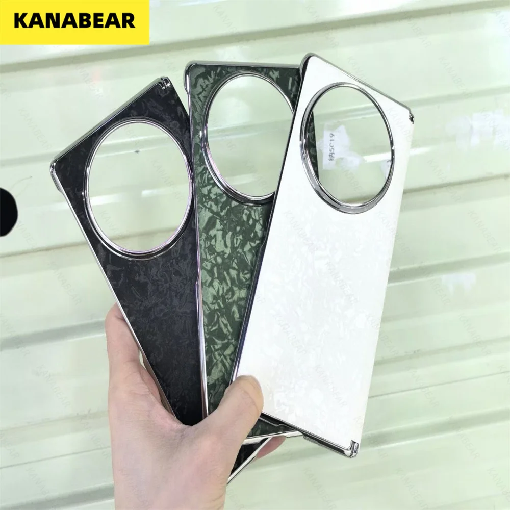 

Shell Pattern Electroplated Magnetic Middle Axis Protection Case New Style for Huawei Mate X6, Honor Magic V5 / vivo X Fold 5