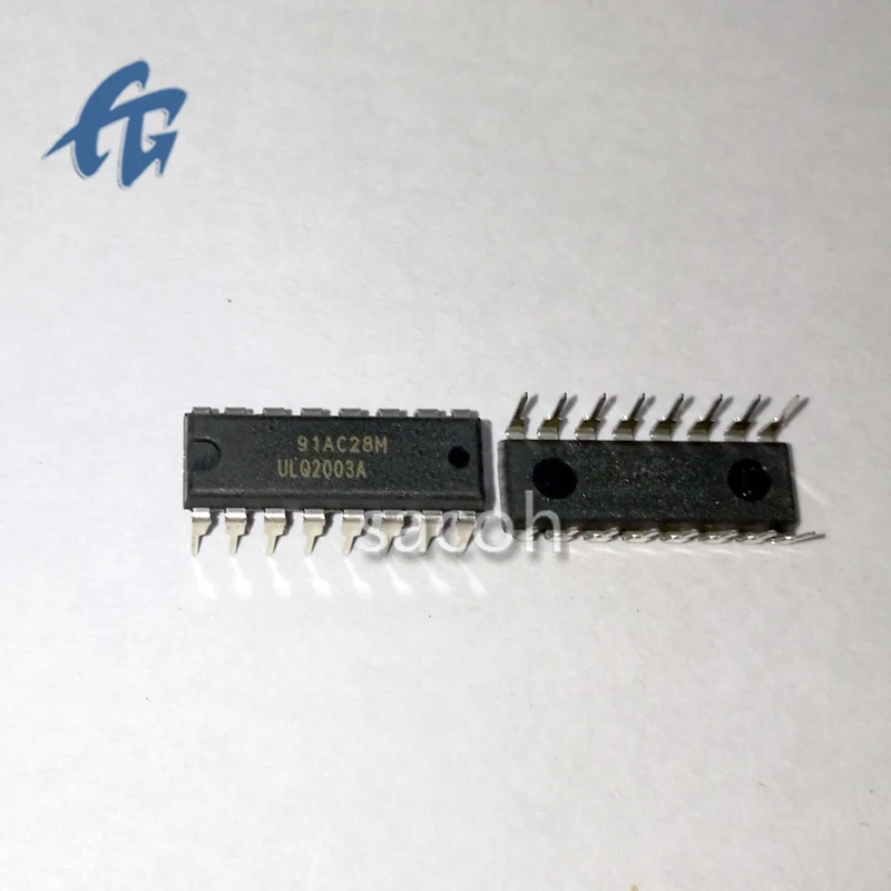 Original ULN2003A IC Driver Chip, ULQ2003AN, DIP-16, circuito integrado, boa qualidade, novo, 10Pcs