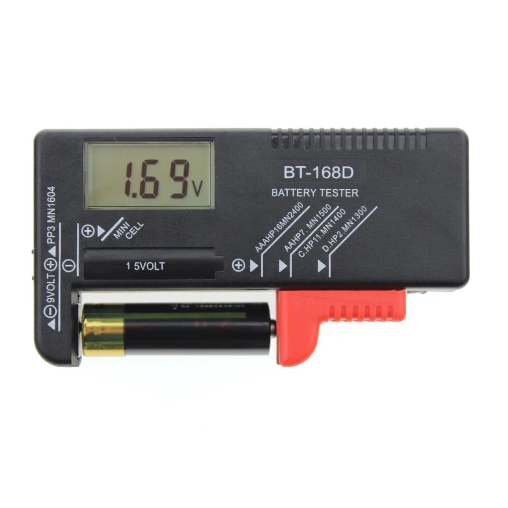 مدقق سعة البطارية للاختبار الدقيق ، التشغيل المريح ، العرض الواضح ، التصميم المضغوط ، اختبار البطارية الرقمي