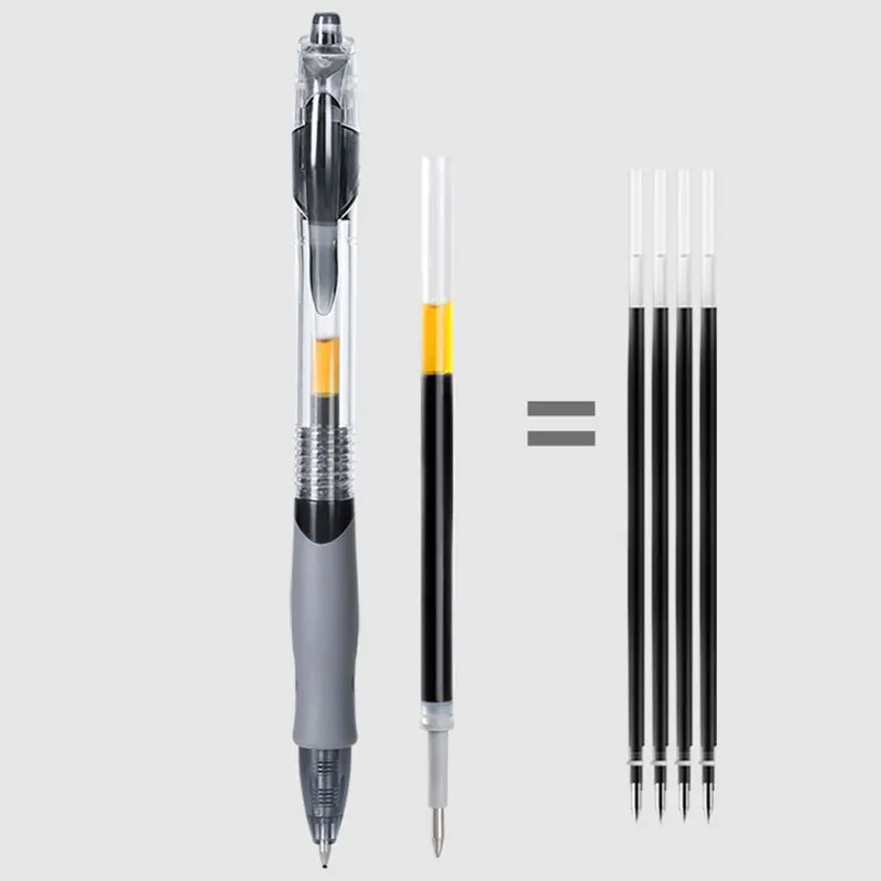 13/30 個格納式ゲルペンセット黒/赤/青インクボールペン書き込みリフィルオフィスアクセサリー学用品文具