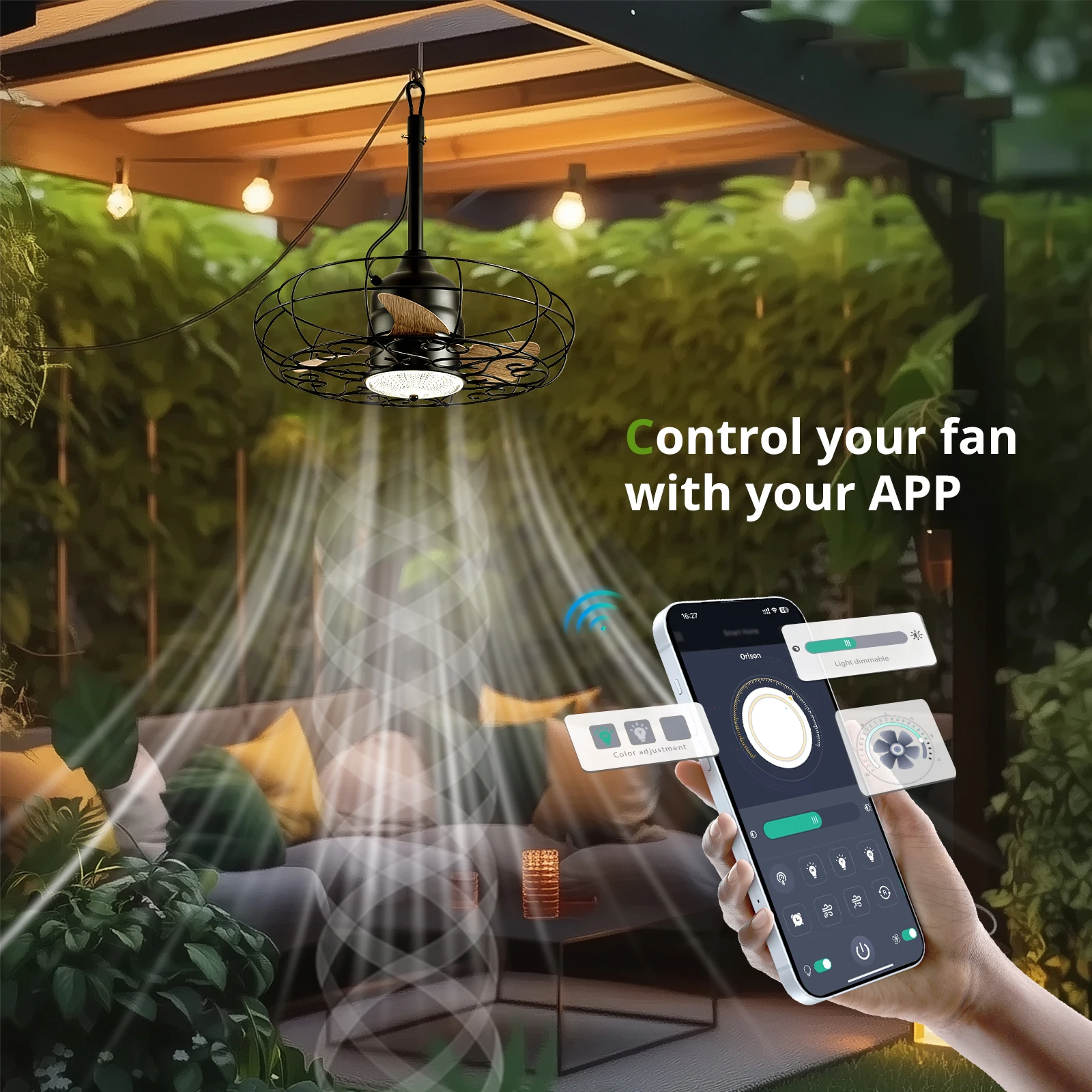 Wodoodporny wentylator sufitow – Outdoor Lighting Under Roof recenzja i cena