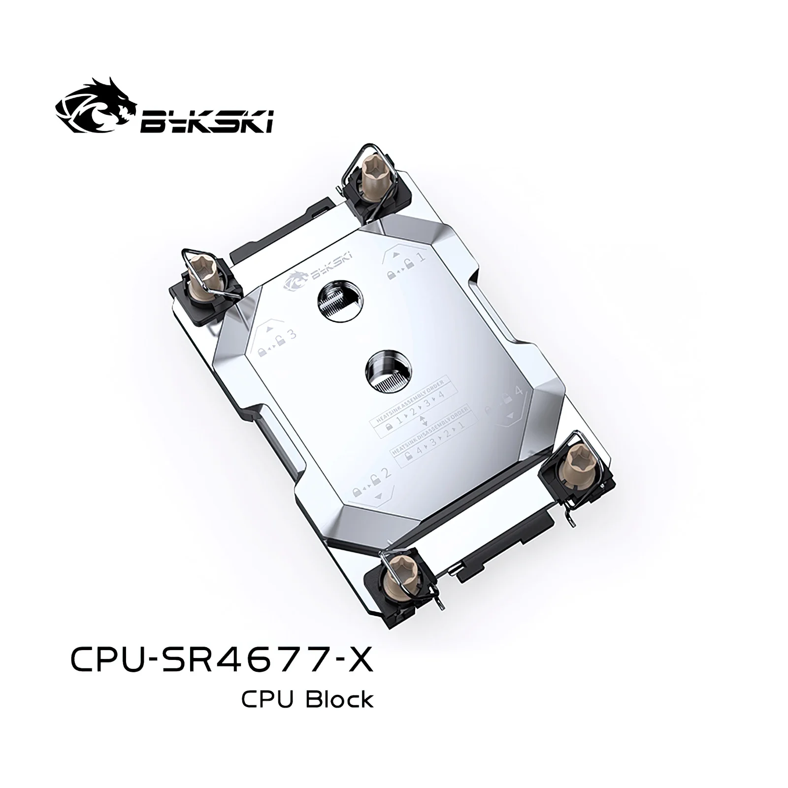 Bykski CPU Liquid Water Cooling Block Cooler for Intel LGA4677 CPU-SR4677-X