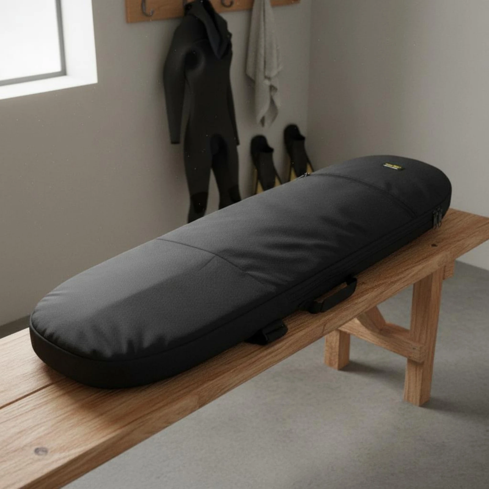 Surfboard Bag Shielded Surfboard Travel Bag Board Carrier Padded Protection Water Sports Gear Oxford Cloth